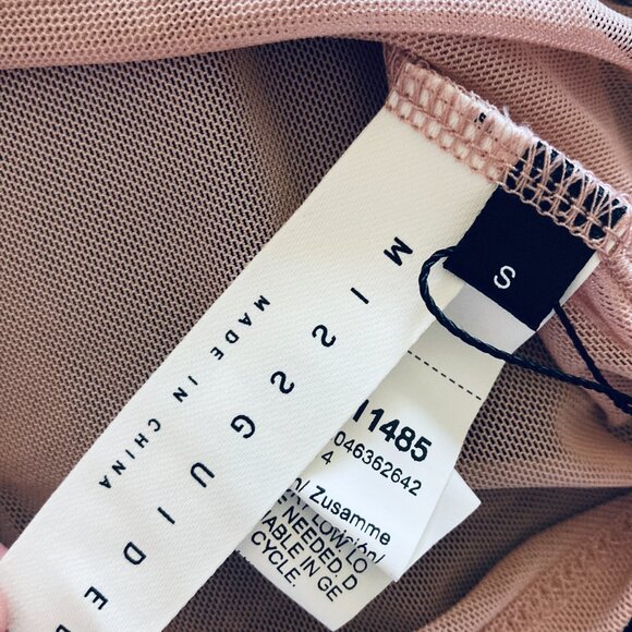 Sheer Mesh Cropped Crew Neck - Picture 8 of 10